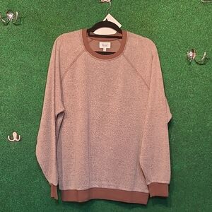 509 Feat Men's Crewneck Sweater in Light Brown